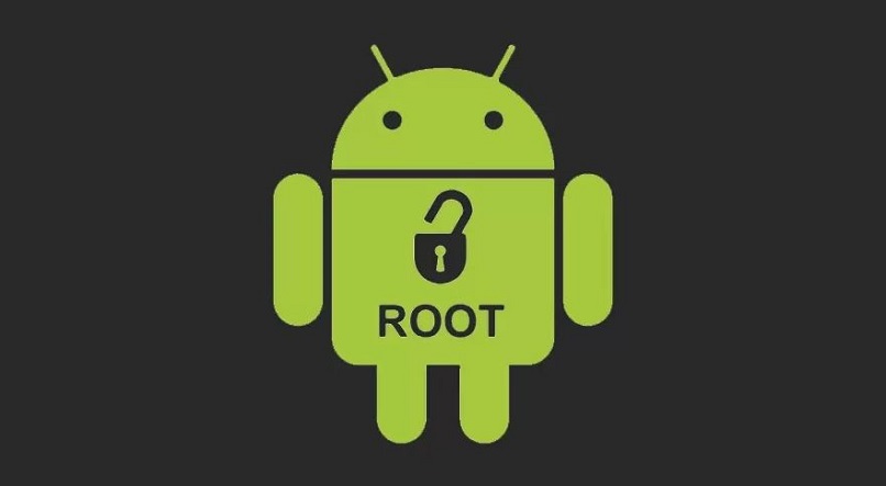 logo android avec le mot racine