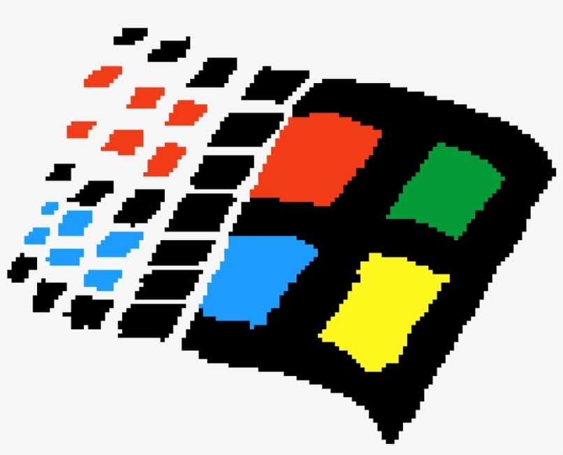 logo windows sur fond blanc