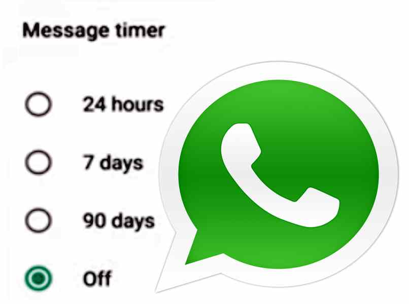 heure dans les messages temporaires WhatsApp