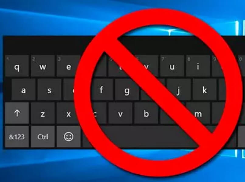 supprimer les fenêtres du clavier tactile